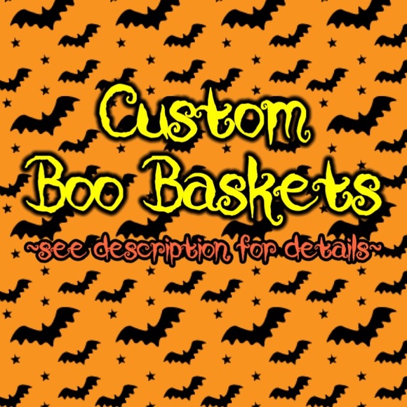 CUSTOM BOO BASKET - Picture 1 of 1